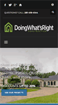 Mobile Screenshot of dwrconstruction.com